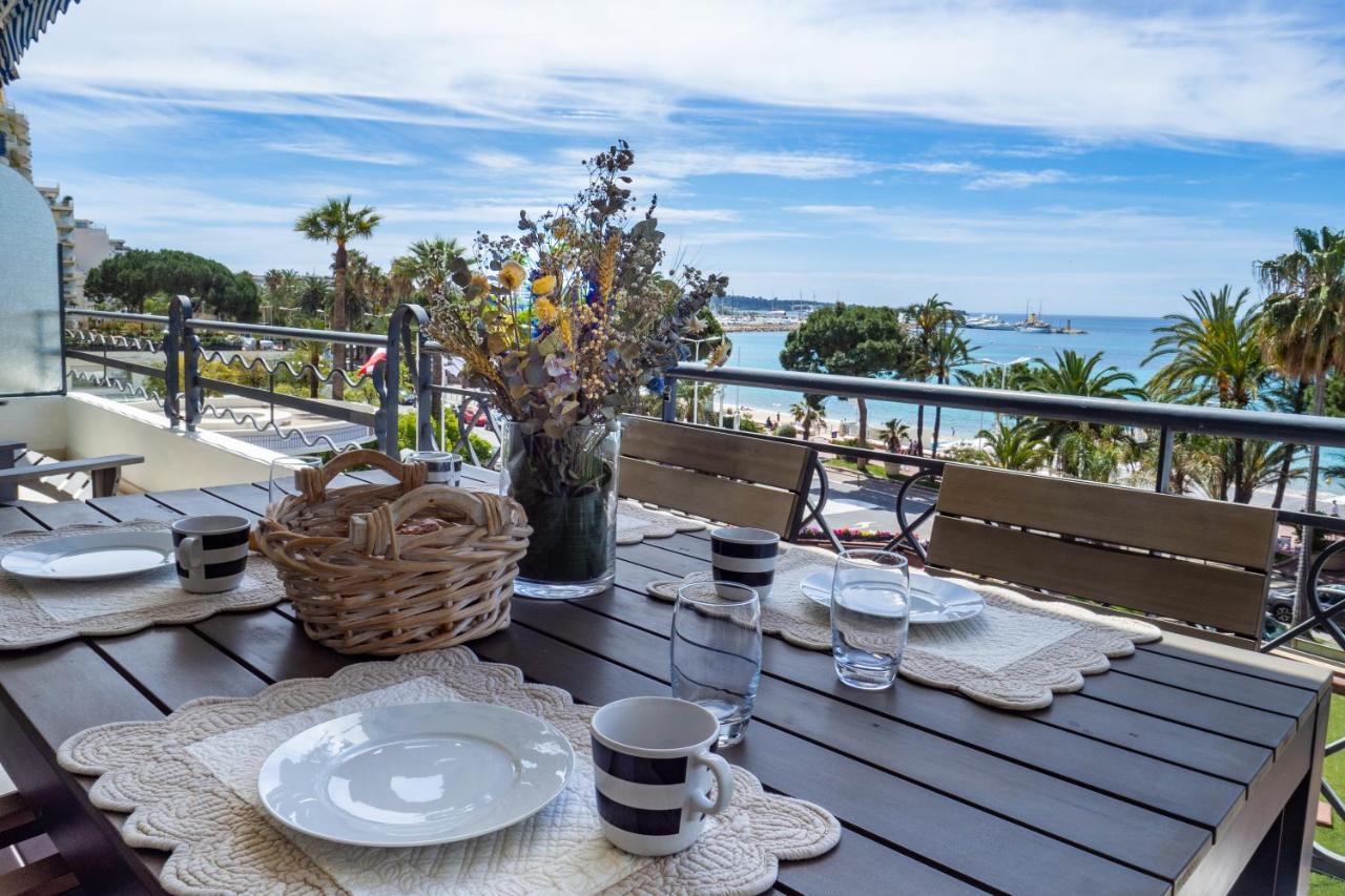 Cannes Croisette Superbe 3P Front De Mer Exterior foto